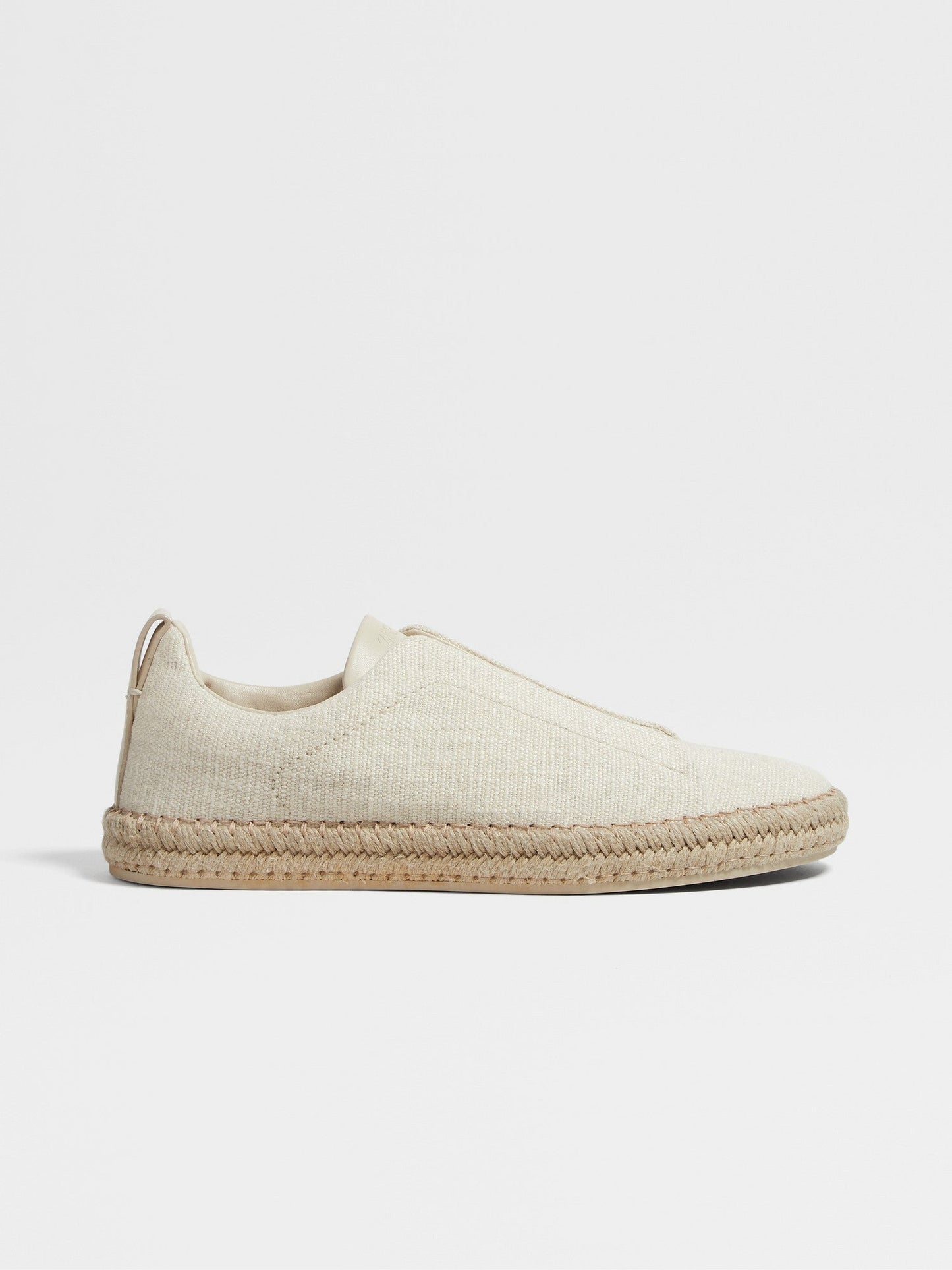 LINEN BLEND TRIPLE STITCH ESPADRILLES